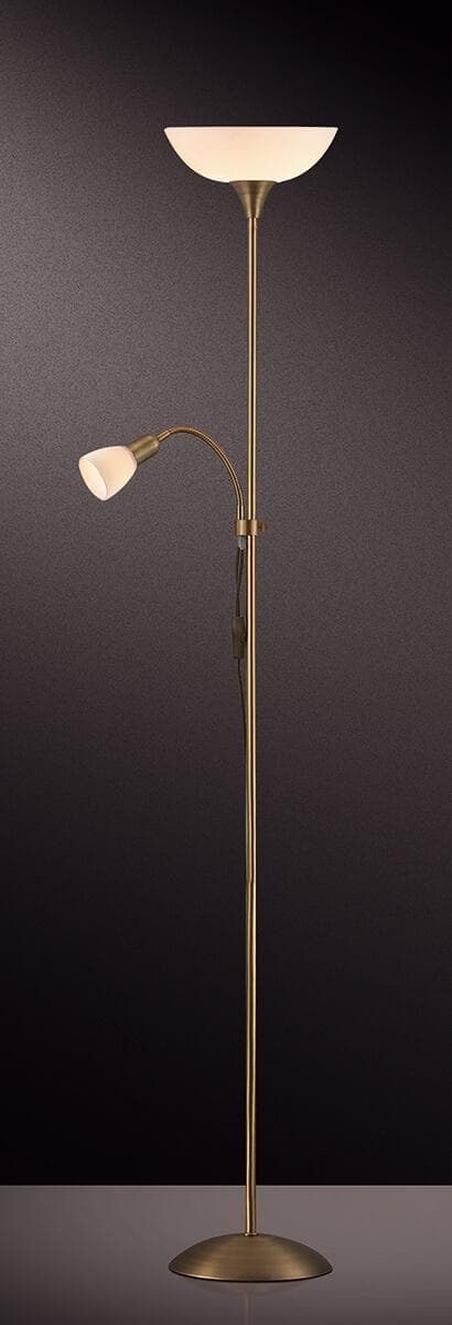 Odeon Light 2712/F ODL11 817 матовое золото Торшер  E14/E27 40W/100W 220V TREND — миниатюра 2