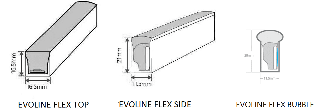 СТ PROFILE SIDE flexible 1000