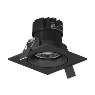 Technolight Фрейм Твист 85 220В 6Вт лм 4000К 93+ 18° TRIAC RAL 9005 60641-4K-02-BK