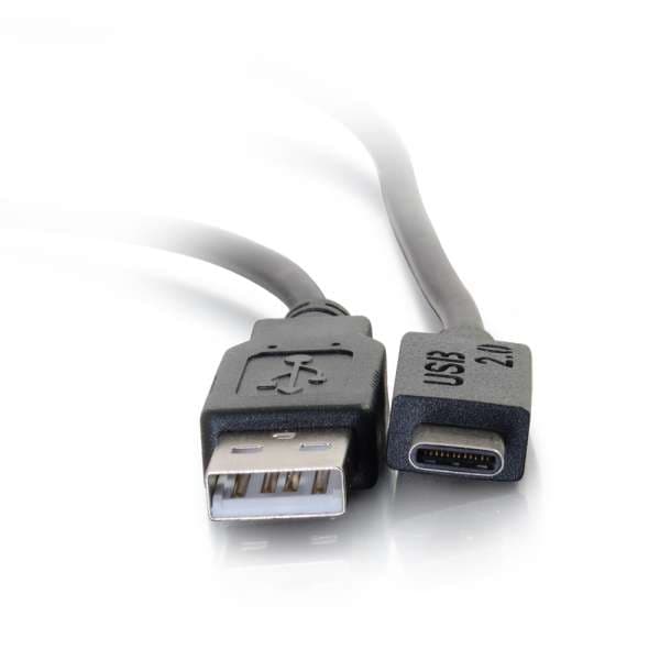 Legrand VDI Кабель USB 2.0 тип C штекер USB A штекер 1м 039864 — миниатюра 2