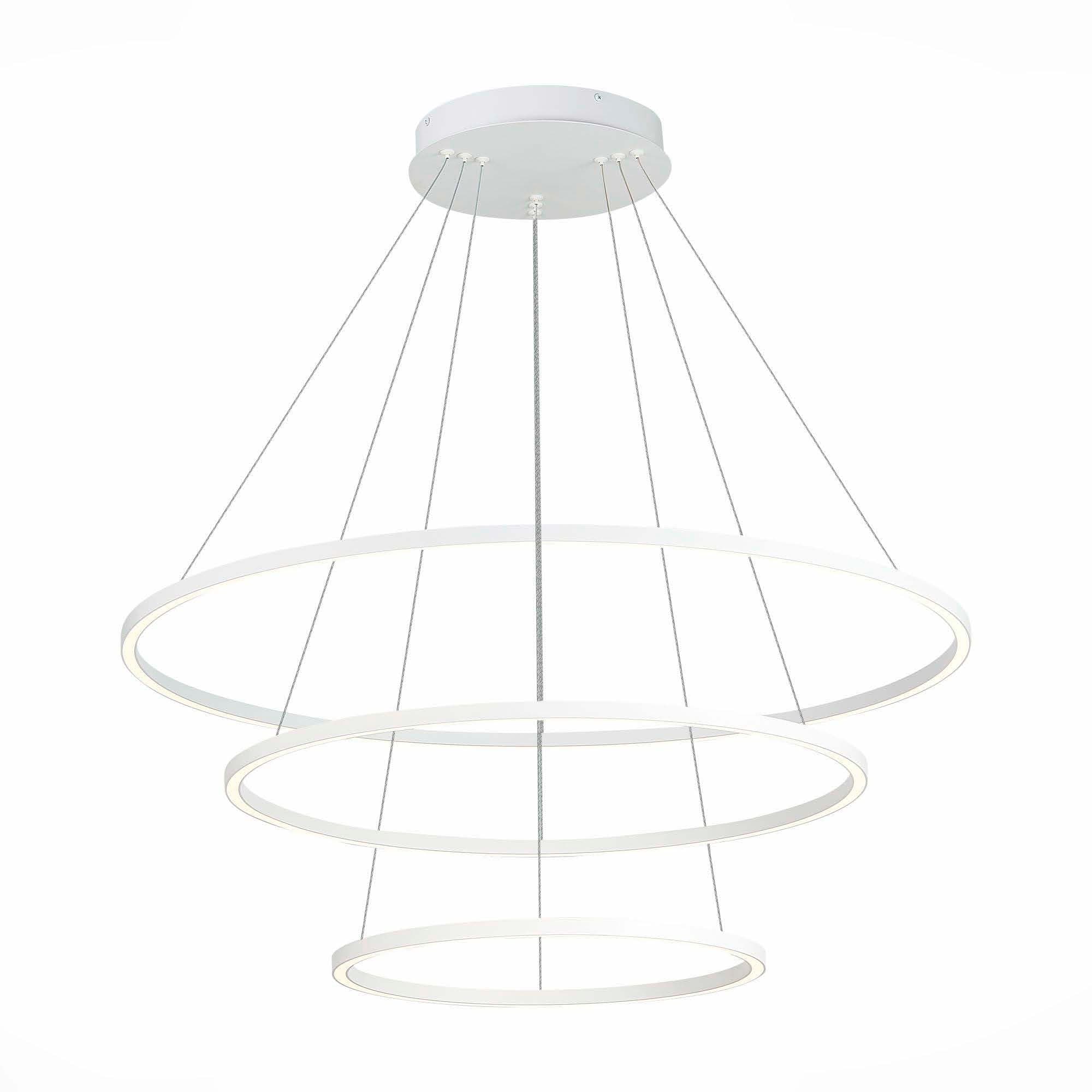 ST LUCE ST605.503.114 Cветильник подвесной SMART Белый/Белый LED 1*114W 2800-6500K