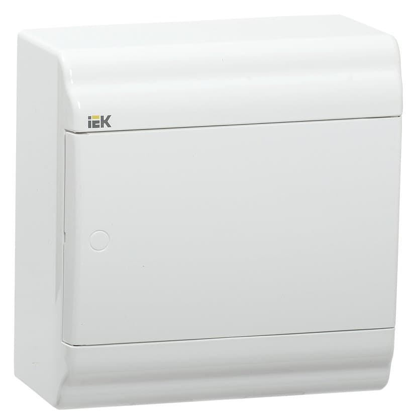 IEK PRIME Корпус пластиковый навесной ЩРН-П-6 белый/белая дверь IP41