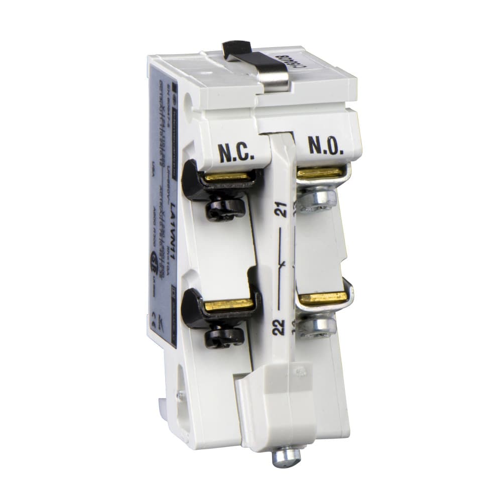 SE Contactors Vacuum Блок вспомогательных контактов мгнов.действ 3Р конт.НО+НЗ LA1VN11