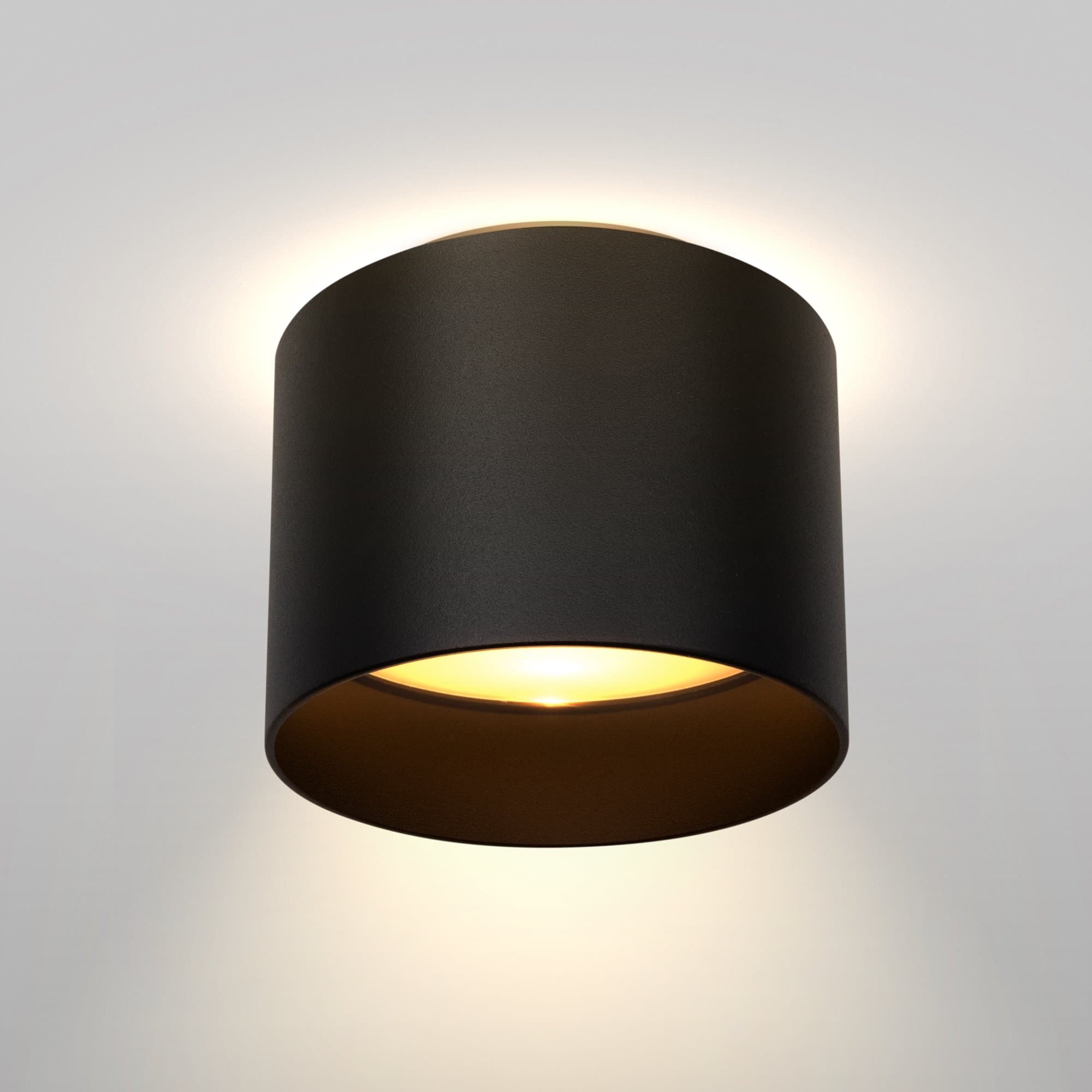 Maytoni Technical Planet Черный Потолочный светильник LED 12W 600Лм C009CW-L12B — миниатюра 5