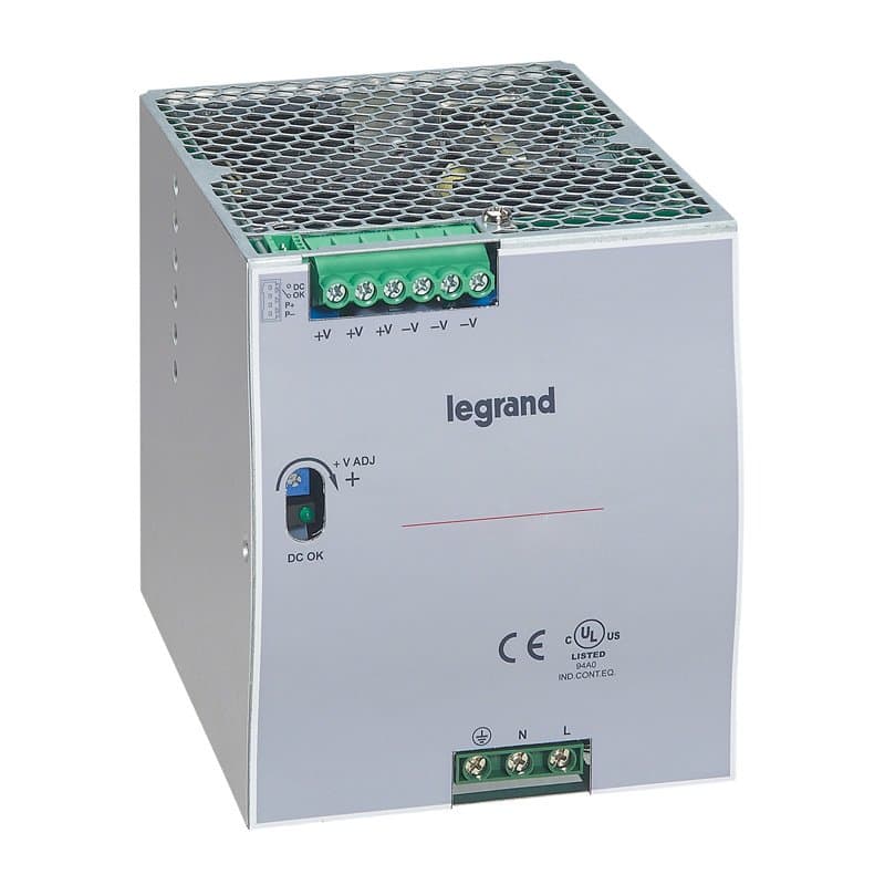 Legrand 1-фазный Импульсный источник питания 48В 240Вт 5A 146643 — миниатюра 2