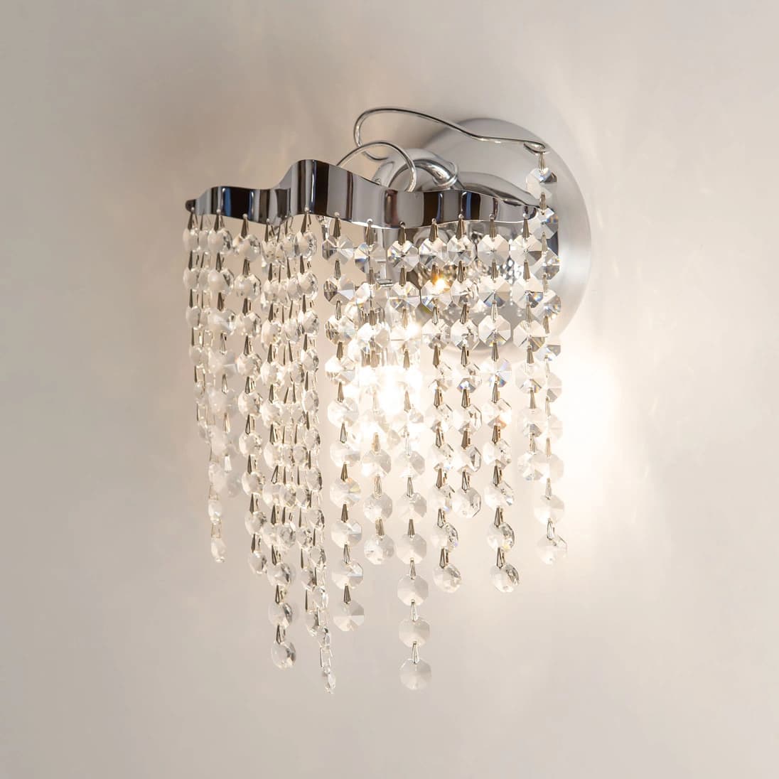 Citilux CL325311 Рита Хром+Прозр. Светильник Бра — миниатюра 6