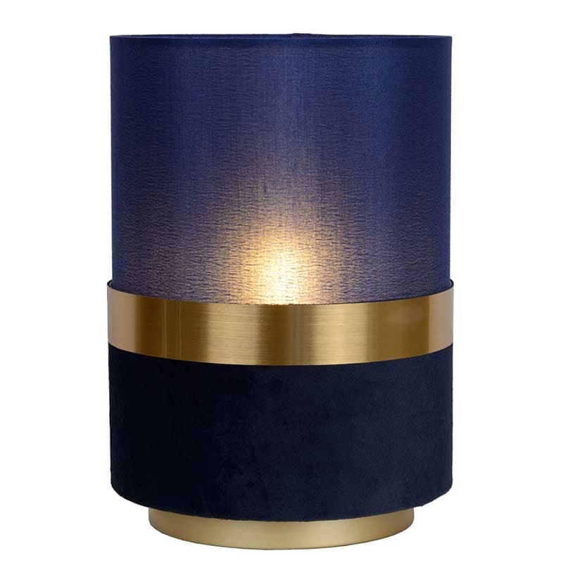 Lucide TUSSE Лампа настольная Ø 15 cm 1xE14 Blue 10508/01/35