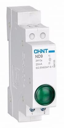 CHINT Индикатор ND9-1/y желтый , AC/DC230В (LED)