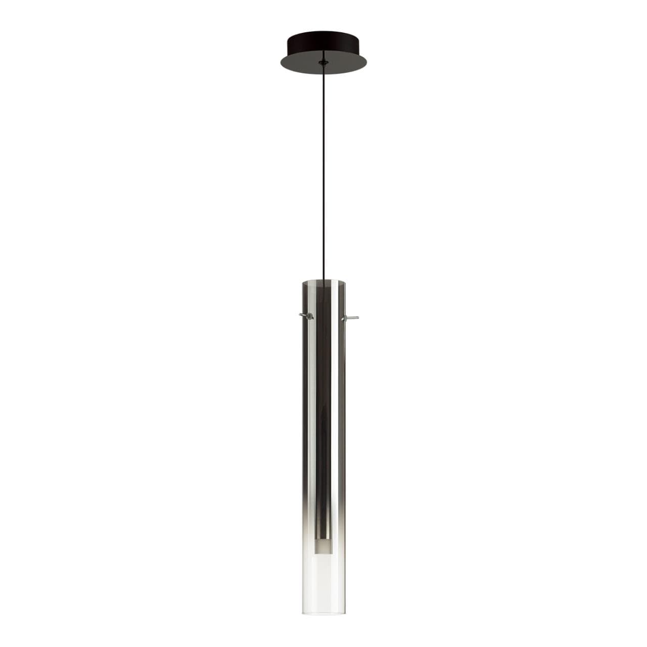 Odeon Light 5061/5L PENDANT ODL24 317 черный/темн.хром/металл/стекло Подвес LED 4W 3000K SHINY