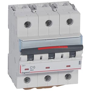 Legrand DX3 Автоматический выключатель 3P 16A (C) 36кА 410021 — миниатюра 2