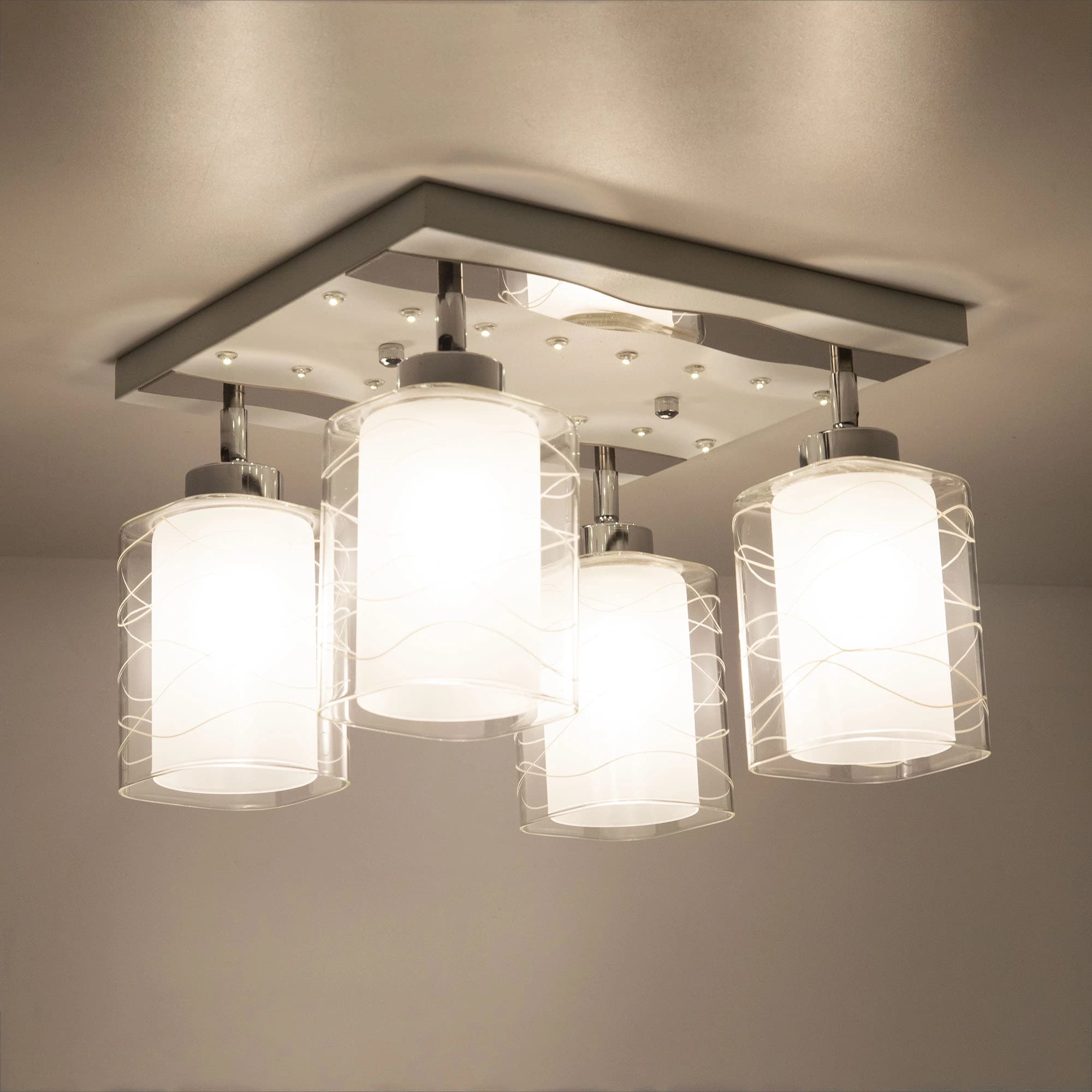 Citilux CL160241 Прима LED Белый+Хром Светильник Люстра — миниатюра 7