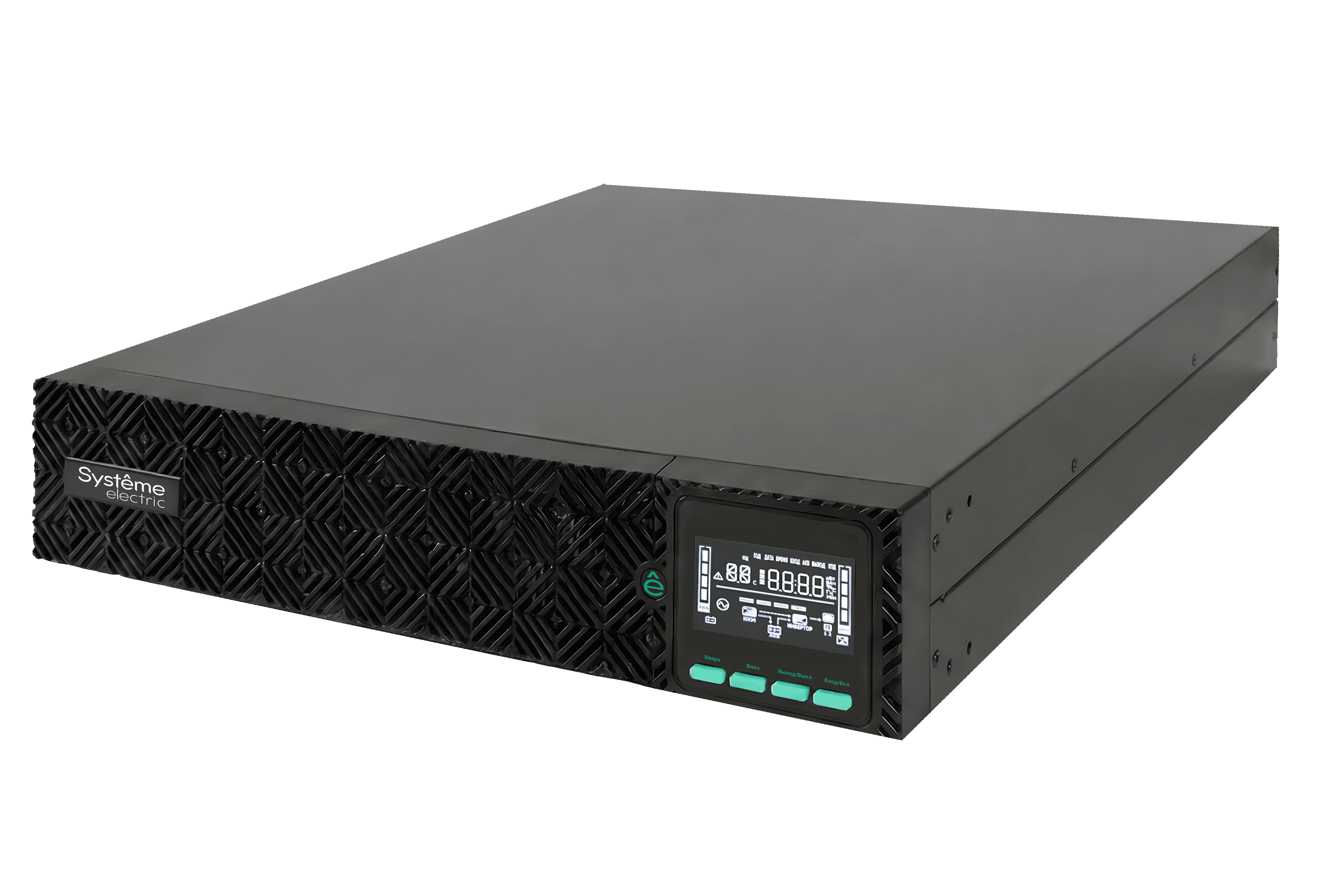 Systeme Electric ИБП Smart-Save Online SRV-G2 Systeme Electric 3000 ВA, 3000 Вт, 230 В, 1:1, 2U+2U, внеш АКБ — миниатюра 4