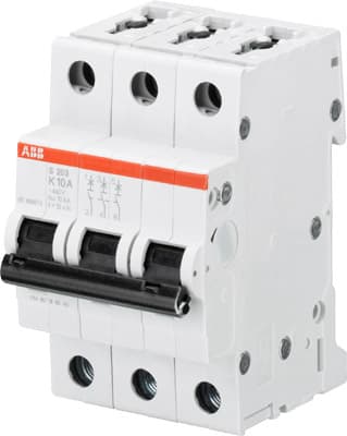 ABB Выключатель автоматический 3-полюсной S203M K32 2CDS273001R0537