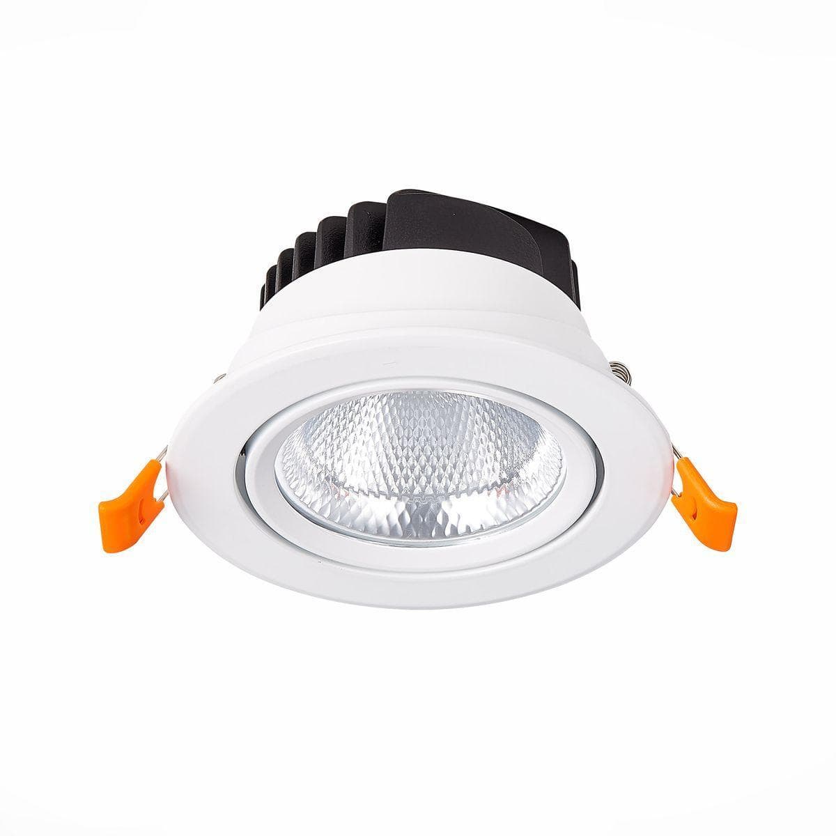 ST Luce ST211.538.24.36 Светильник встраиваемый Белый LED 1*24W 3000K 1 800Lm Ra80 36° IP20 D138xH88 220-240V — миниатюра 1