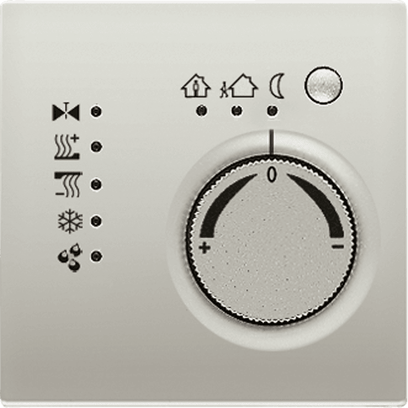 JUNG KNX LS 990 Edelstahl Регулятор для тепл. полов с внешн. датчиком температуры,с 4-канал.интерф.кнопок ES2178TS — миниатюра 2