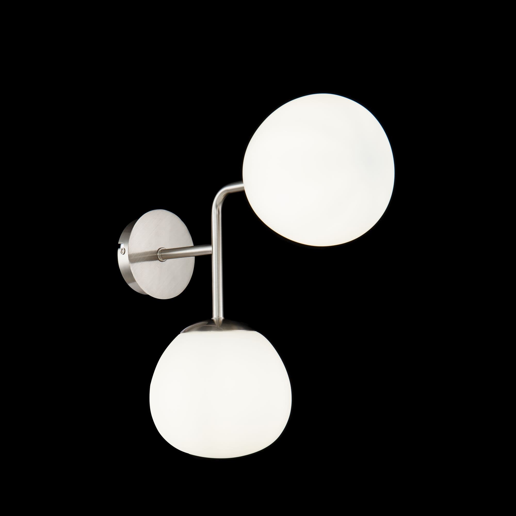 Maytoni Modern Erich Никель Бра E14 40W MOD221-WL-02-N — миниатюра 2