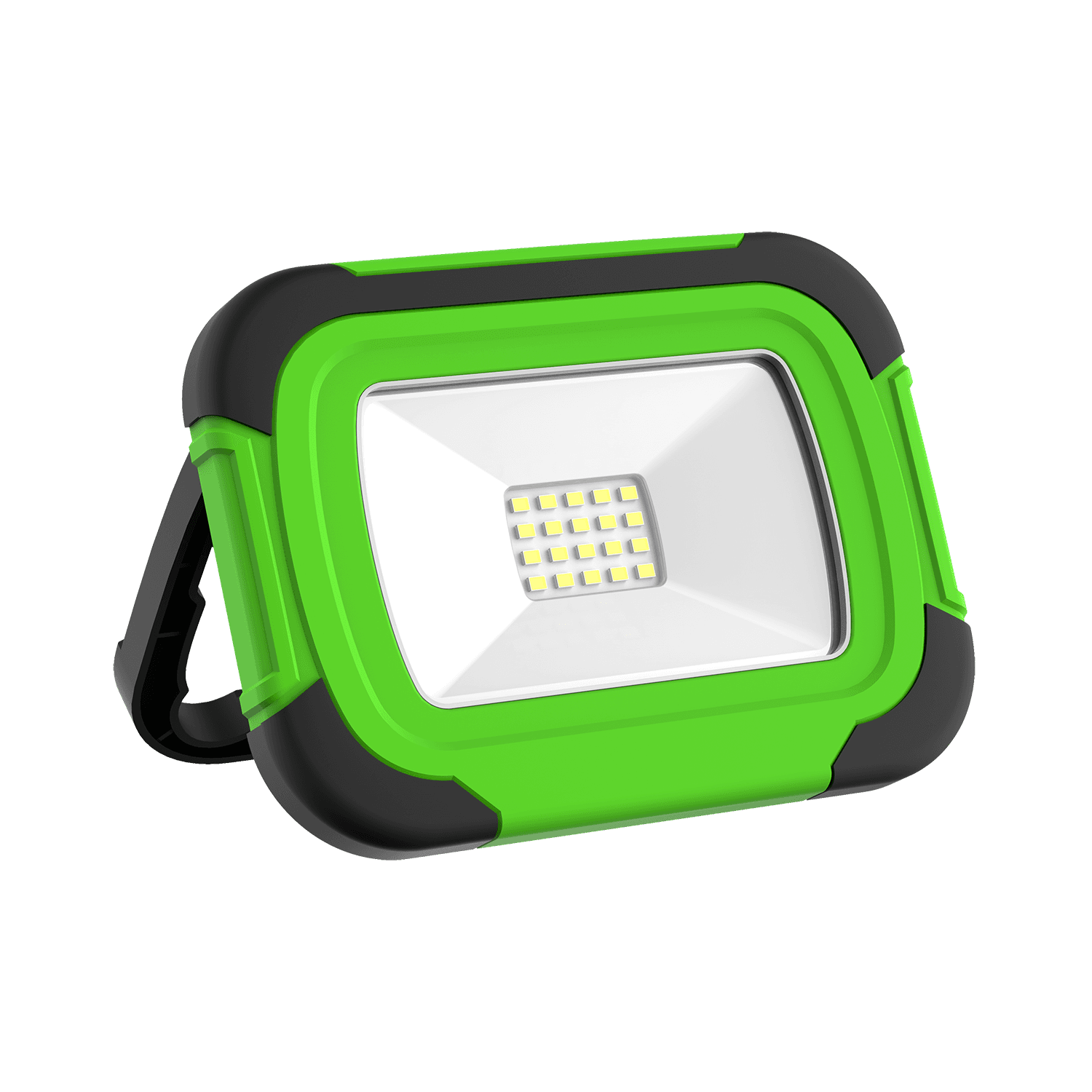 Gauss Прожектор Portable 10W 700lm IP44 6500К зеленый LED 686400310 — миниатюра 11