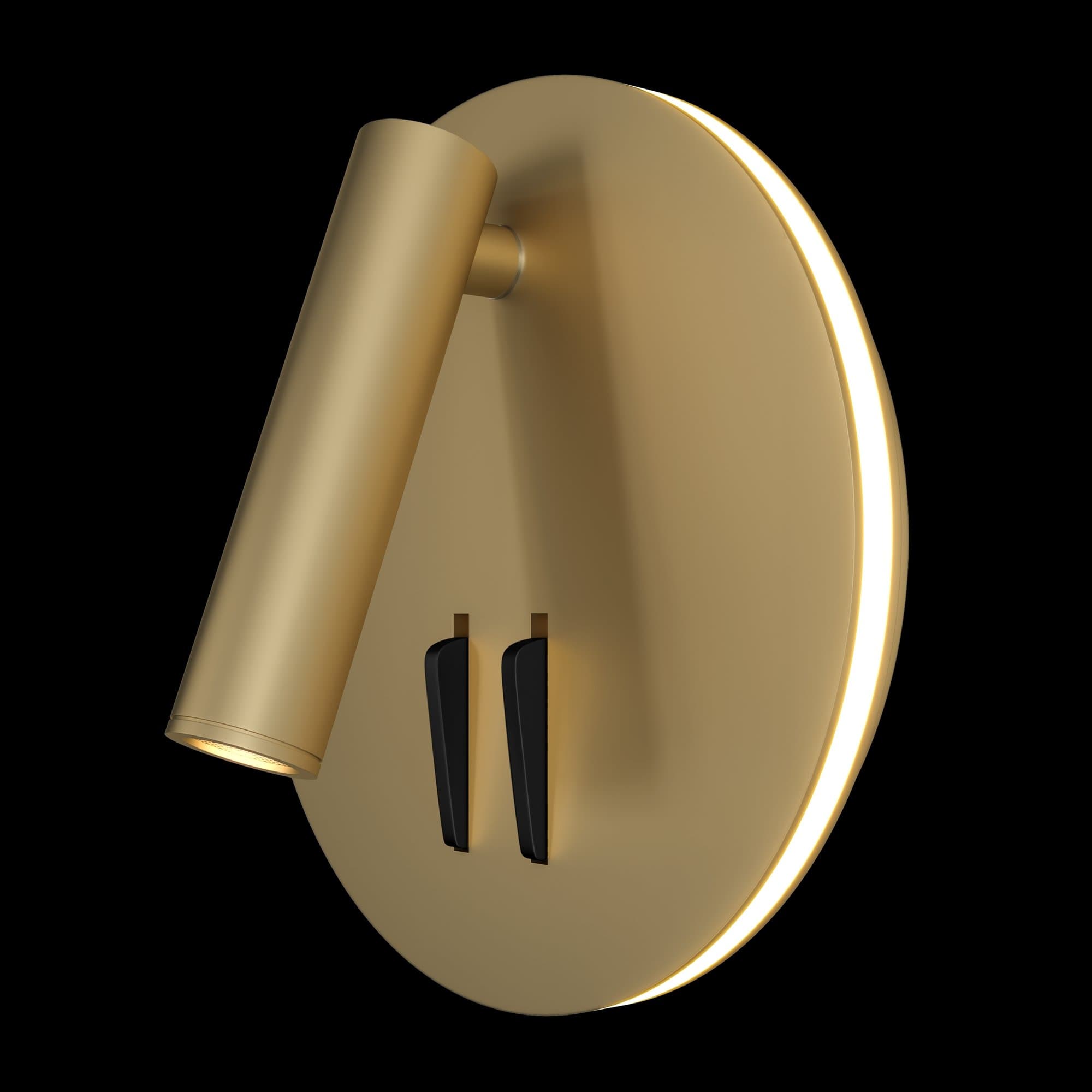 Maytoni Ceiling & Wall Ios 176 Матовое Золото Бра C176-WL-01-6W-MG — миниатюра 3