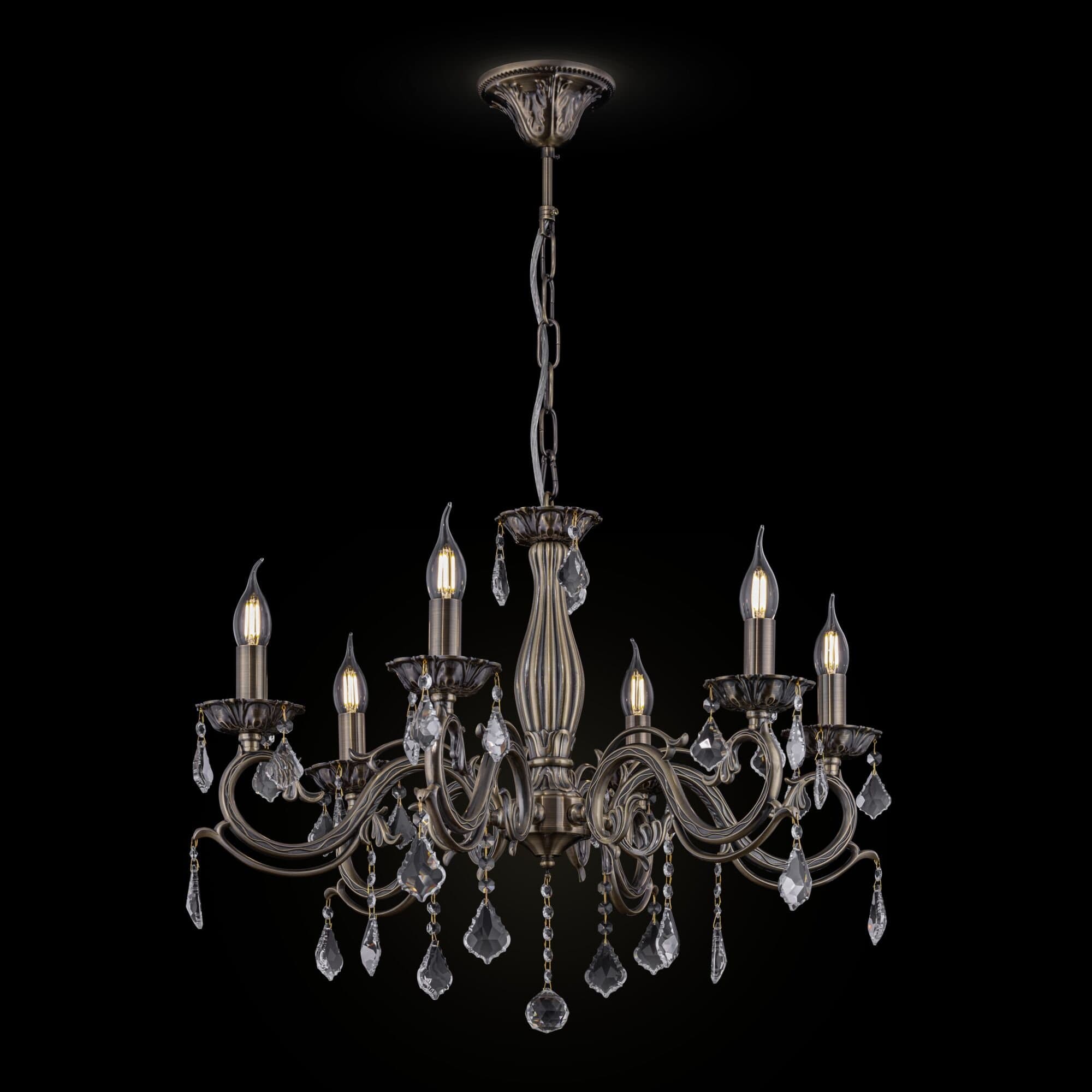 Maytoni Royal Classic Bronze Бронза Антик Люстра 6xE14 60W RC245-PL-06-R — миниатюра 4