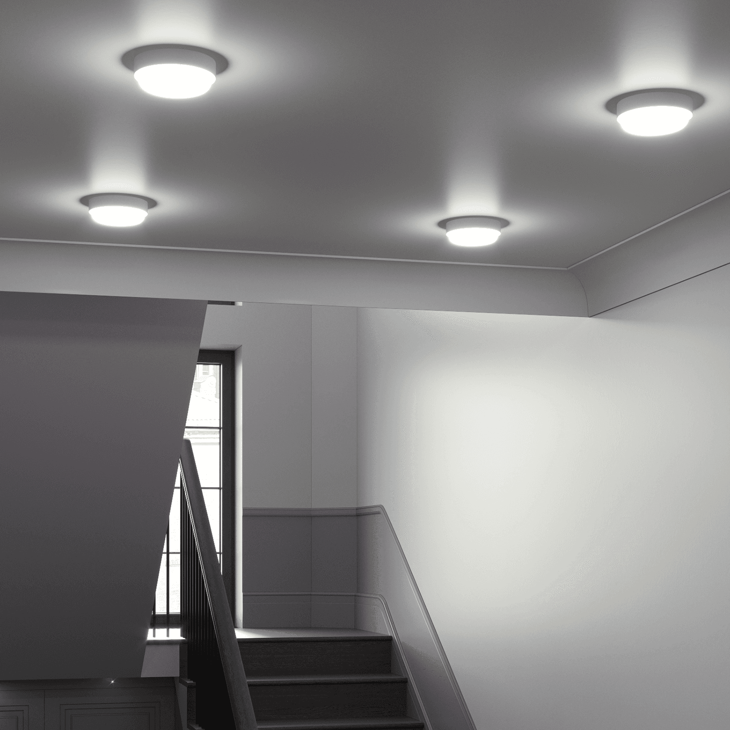 Gauss Светильник ЖКХ LITE овал 8W 700lm 6500K 200-240V IP65 160*90*46мм белый LED 161418308 — миниатюра 2