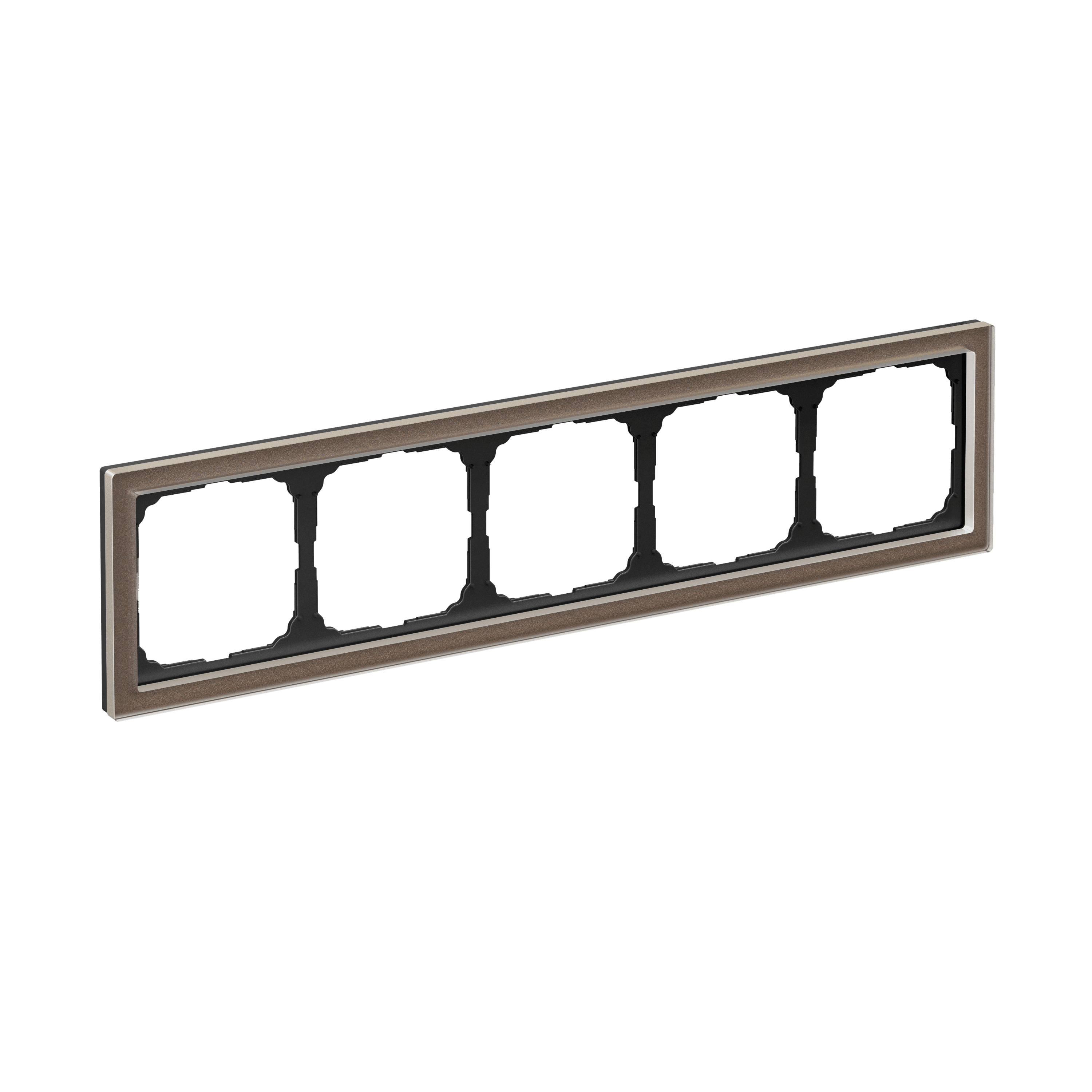 Systeme Electric ArtGallery Pure Органическое стекло Мокко Рамка 5-ая — миниатюра 6