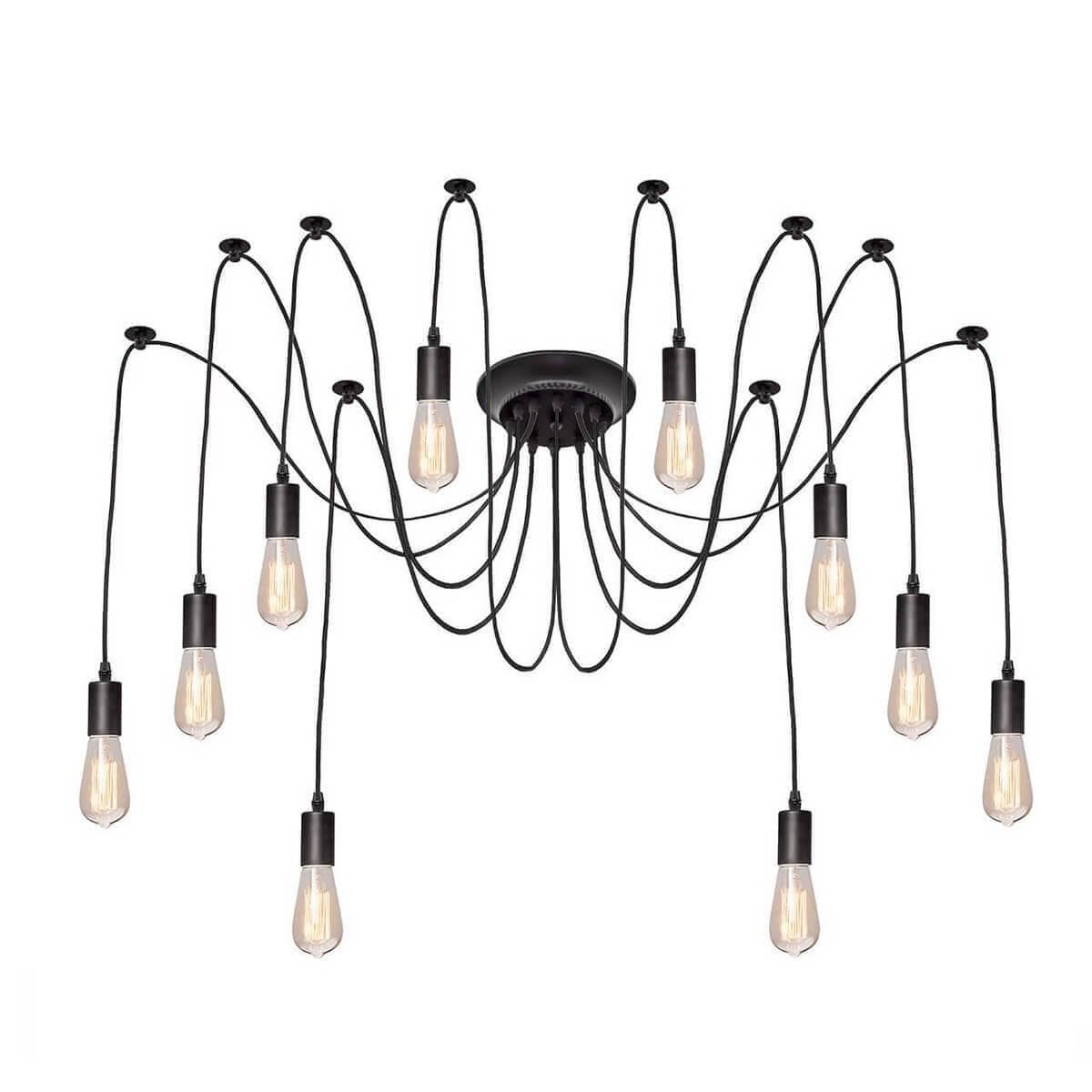 LOFT IT LOFT1162/10 Люстра подвесная 10xE27 max 40W LOFT1162/10, шт — миниатюра 1