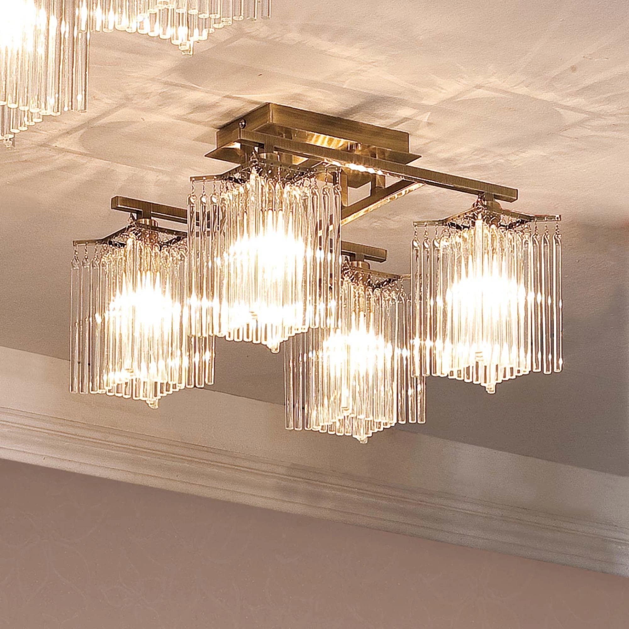 Citilux CL323143 Лекс Бронза+Прозр Светильник Люстра — миниатюра 2