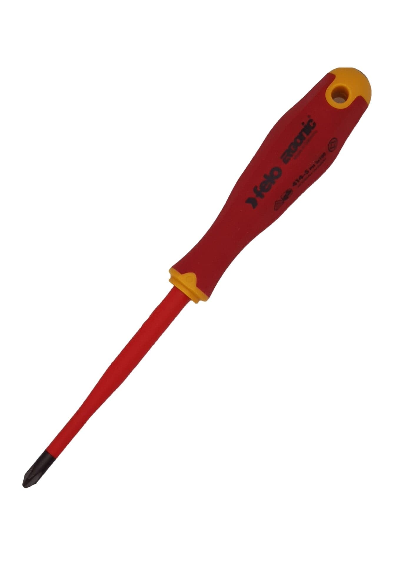 Felo Отвертка диэлектрическая Ergonic  крестовая PH 2X100 41420390 — миниатюра 3