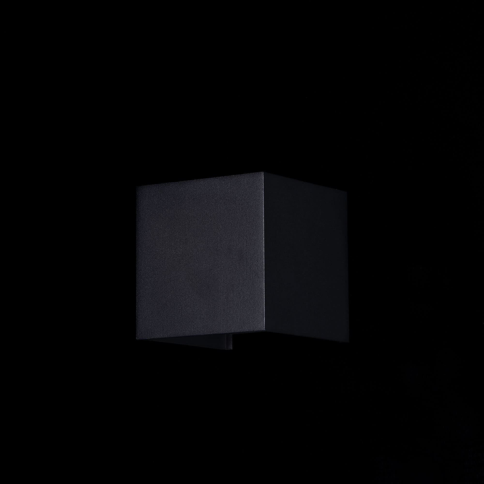 Maytoni Outdoor Fulton Черный Бра LED 400Lm 6W O572WL-L6B — миниатюра 9