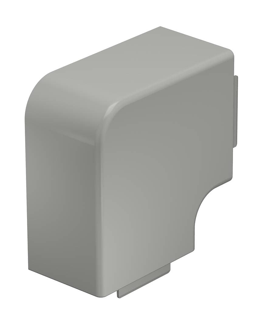 OBO Bettermann Угол плоский кабель-канала WDK 60x90 мм, ПВХ серый RAL7030 6022316