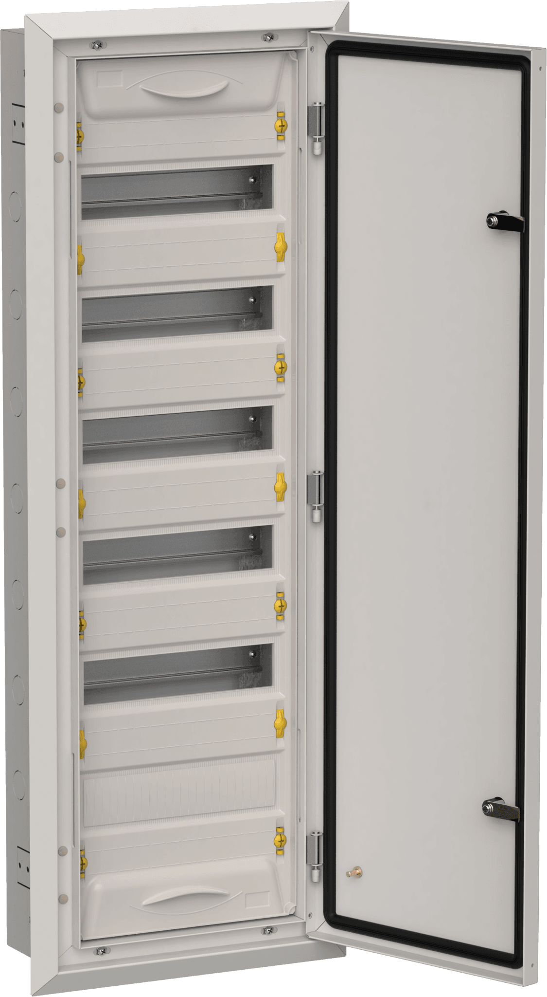 TITAN 5 Корпус мет. ЩРв-72 (1х72) 1005х365х130 IP31 сер IEK