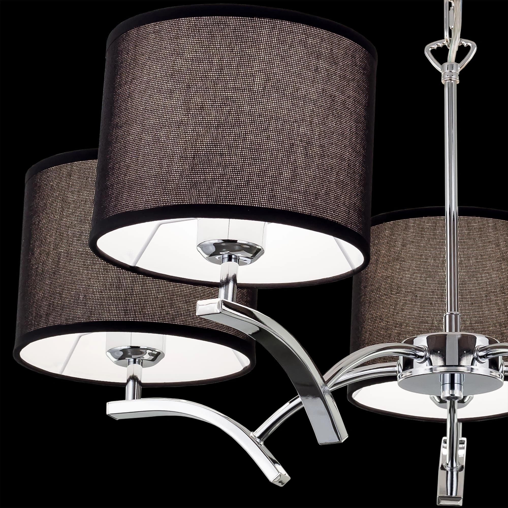 Citilux CL460152 Эвора Рондо Черный  Светильник Люстра — миниатюра 3