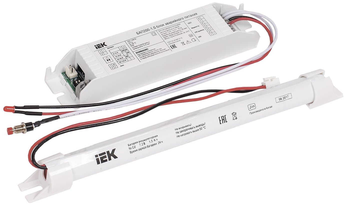 IEK Блок аварийного питания БАП200-1,0 для LED