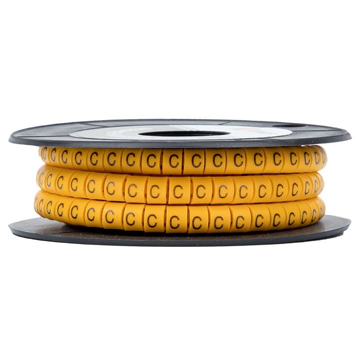EKF PROxima Маркер кабельный 1,5 мм2 "C" (1000 шт.) (ЕС-0) — миниатюра 3