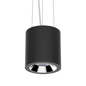 Varton Светодиодный светильник DL-02 Tube подвесной 150х160 мм 32 Вт 3000 K 35° RAL9005 черный муар V1-R0-90113-30000-2003230