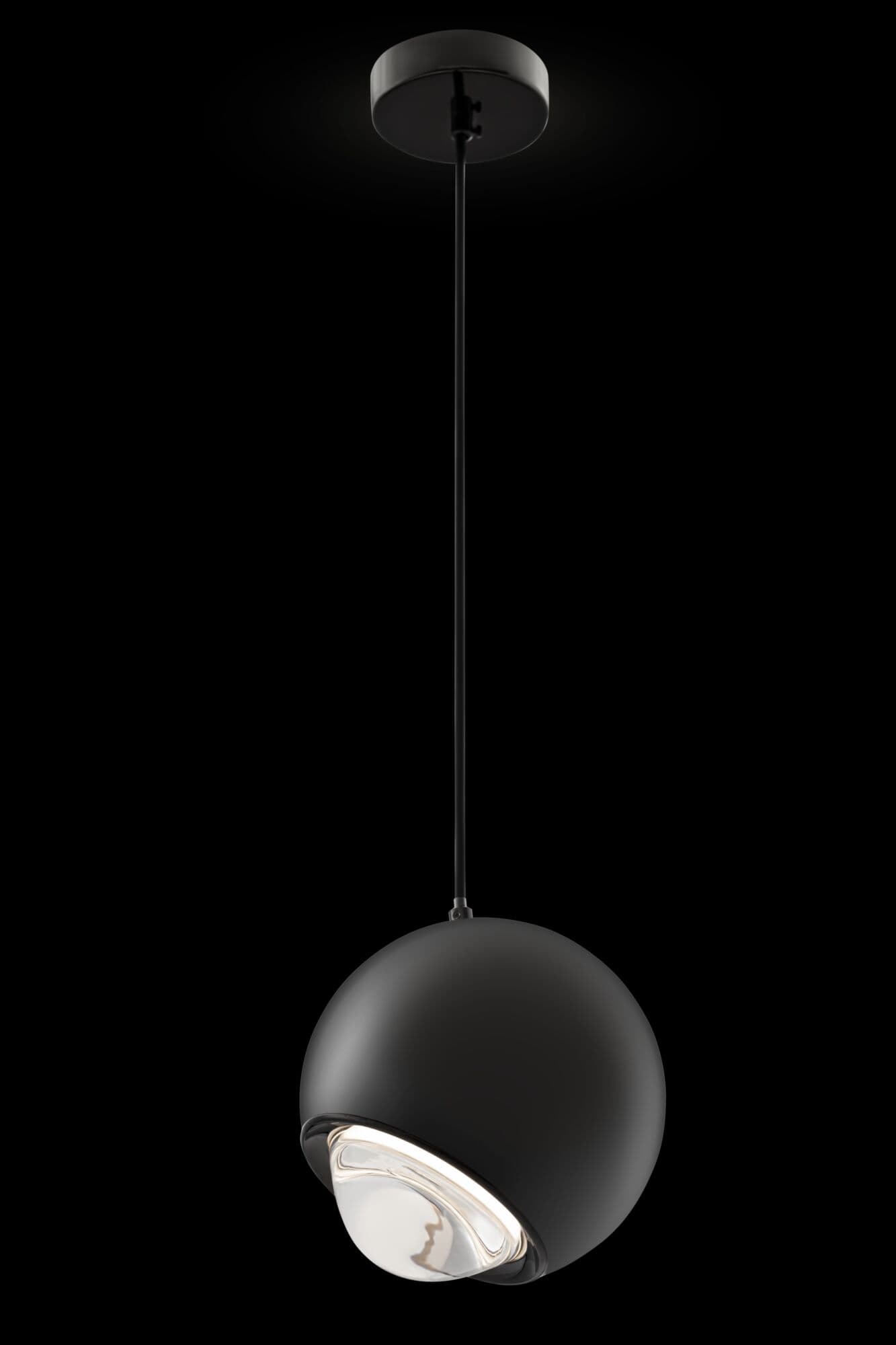 Maytoni Pendant Akis Черный Подвесной светильник P065PL-L7B3K — миниатюра 5