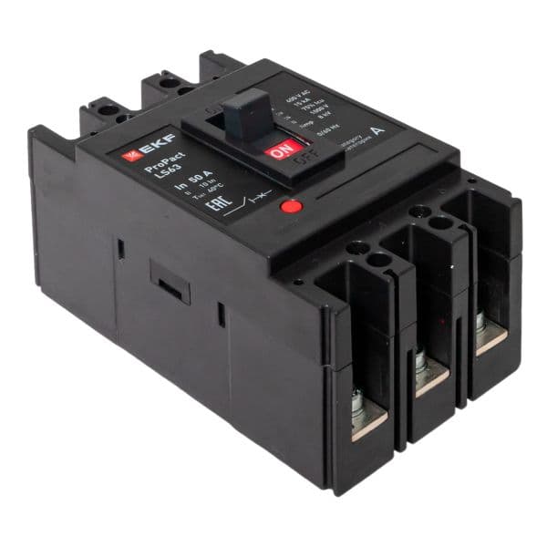EKF Выключатель автоматический в литом корпусе ProPact LS63 50А 3P 15кА — миниатюра 8
