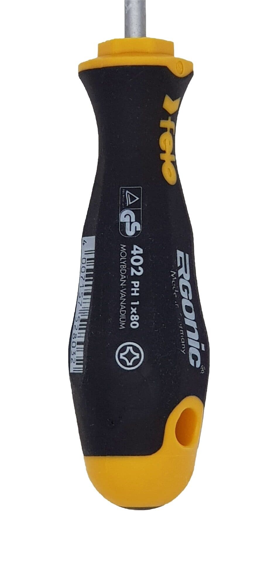 Felo Отвертка Ergonic  крестовая PH 1X80 40210210 — миниатюра 3