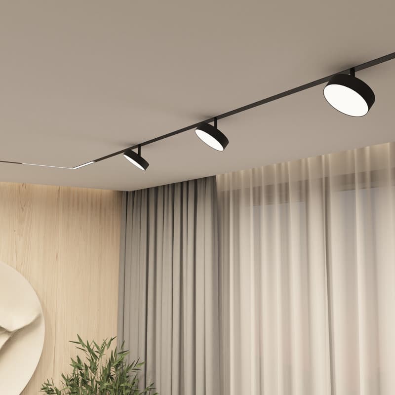 Denkirs SMART LINEAR Акцентный светильник DK8070-BK 16W DIM 3000K-6000K черный — миниатюра 5
