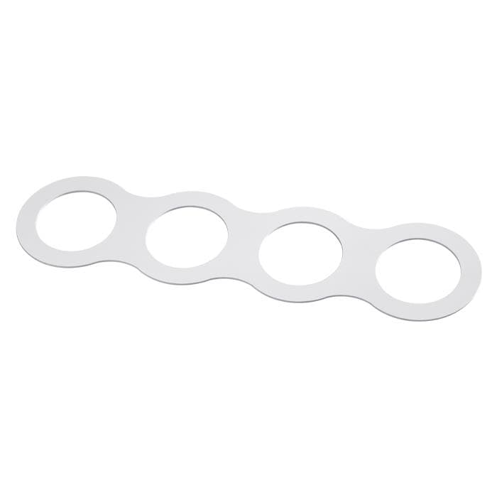Novotech 357923 NT19 089 белый Рамка декоративная к артикулам 357585-357587, 357589, 357909-357910 METIS