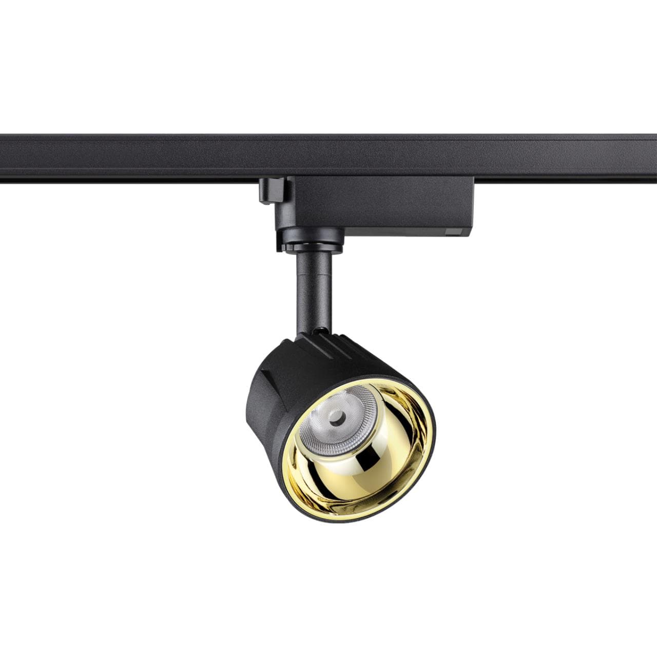 Novotech 358712 PORT NT21 066 черный/золото Однофазный трековый светодиодный светильник IP20 LED 4000K 10W 100-265V KNOF