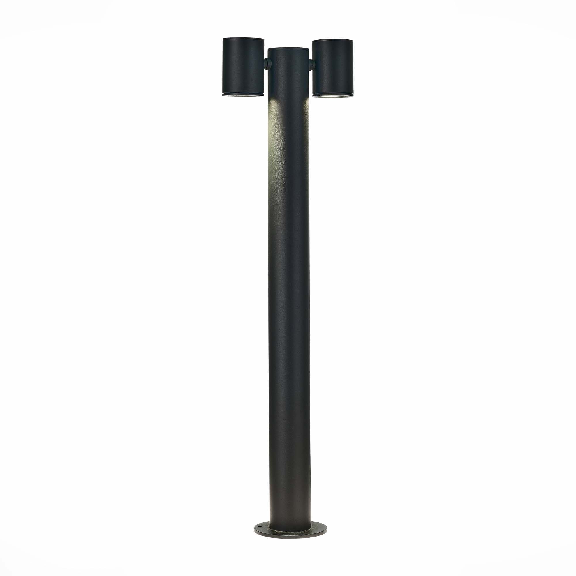 ST LUCE SL9003.405.02 Светильник уличный наземный Черный GU10 2*35W