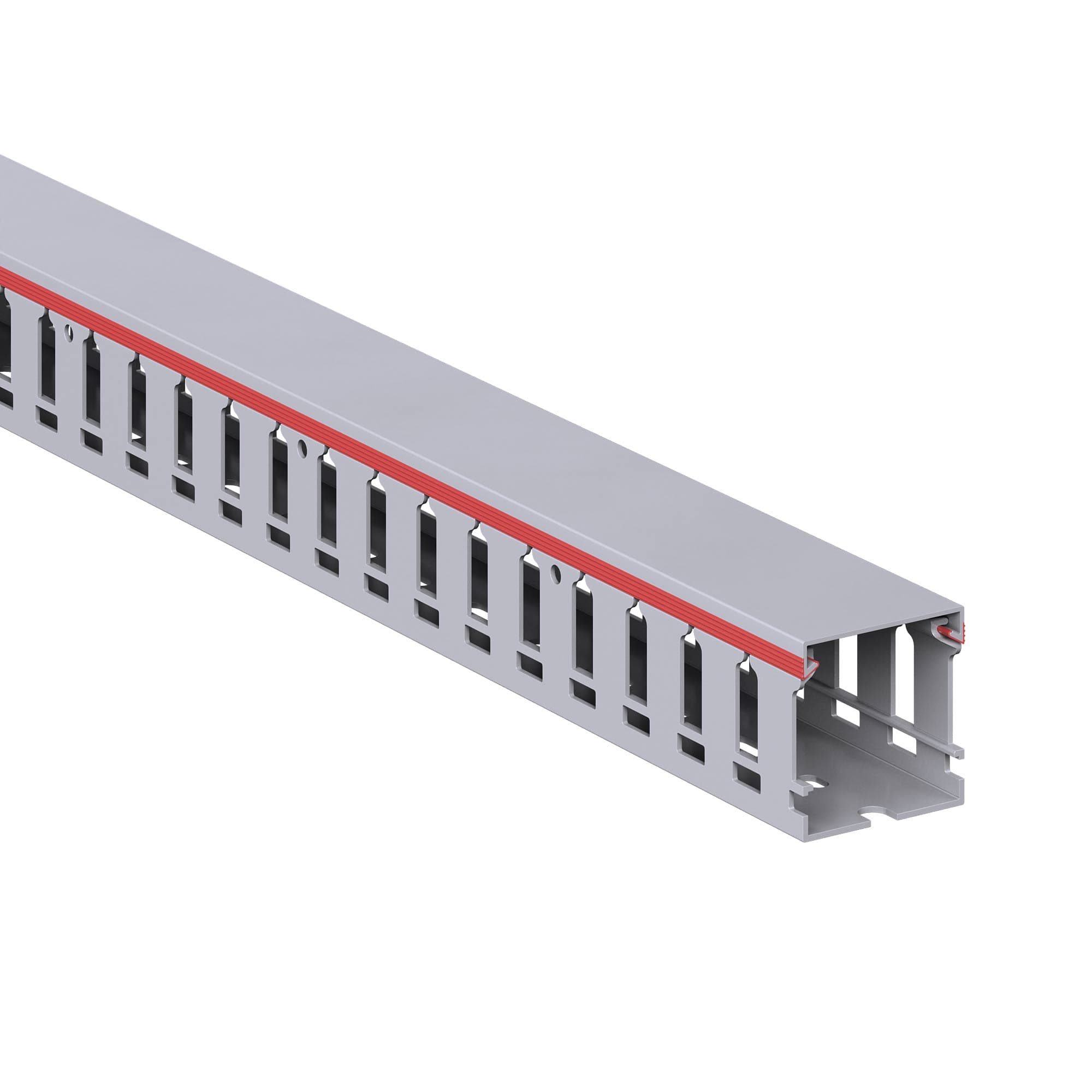 DKC Короб перфорированный, серый RL12 40x40 — миниатюра 1
