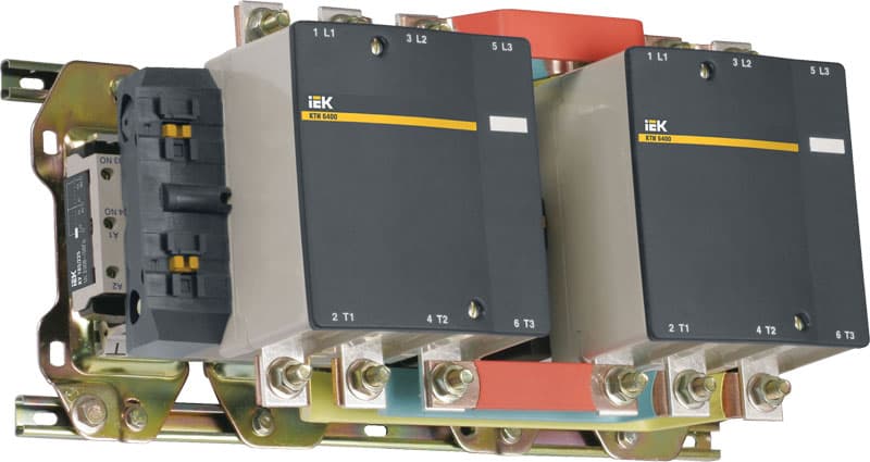 IEK Контактор КТИ-65003 реверс 500А 230В/АС3 — миниатюра 1