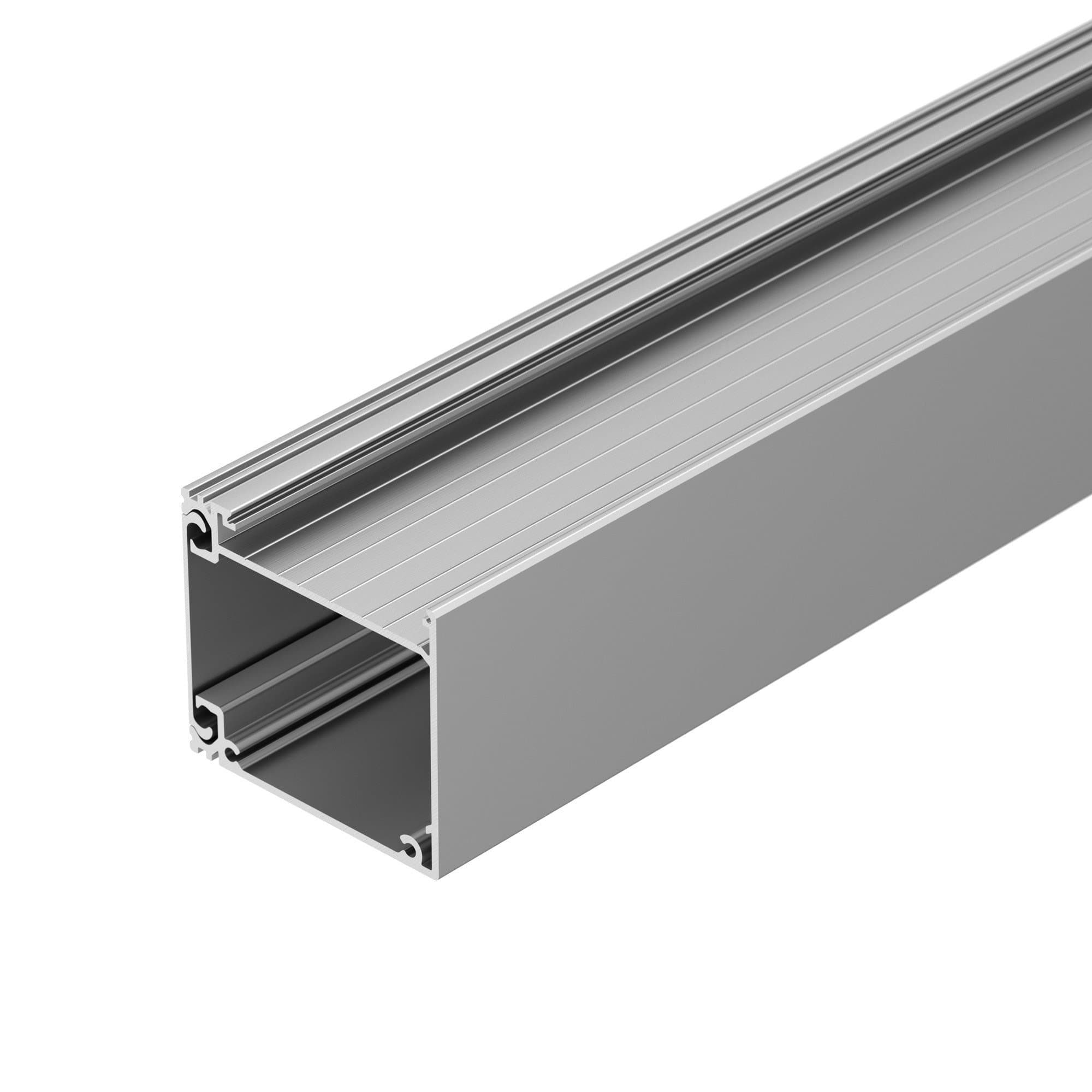 Arlight Профиль BOX60-SIDE-2000 ANOD (Алюминий) 017353 — миниатюра 2
