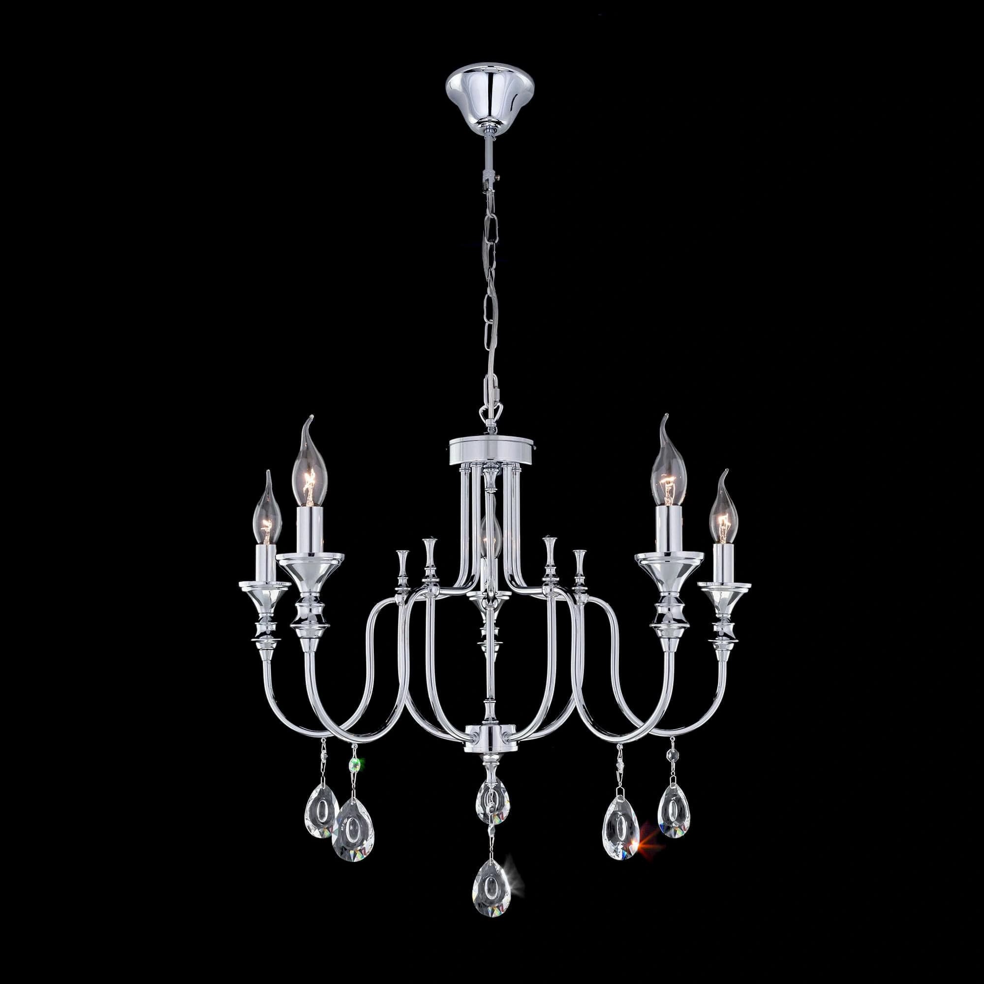 Citilux CL437151 Рига Хром Светильник Люстра