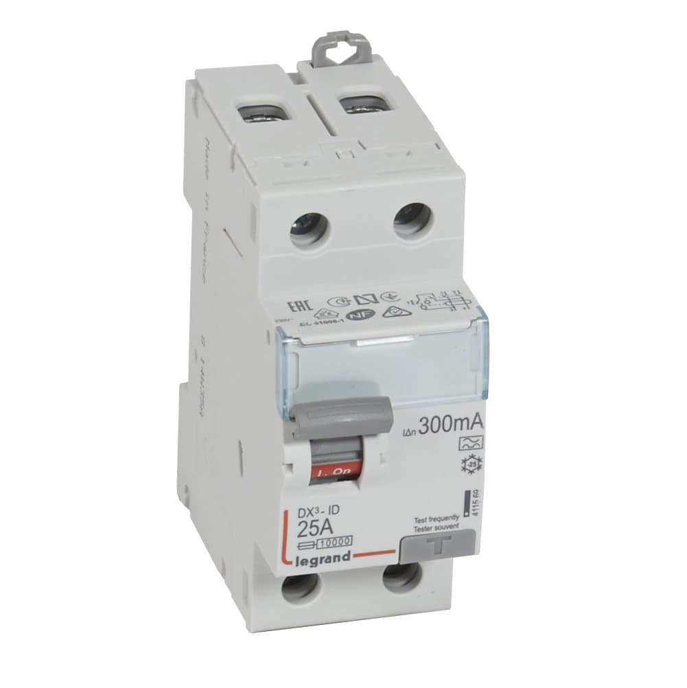 Legrand DX3 УЗО 2P 25А 300мА-A 411569 — миниатюра 2