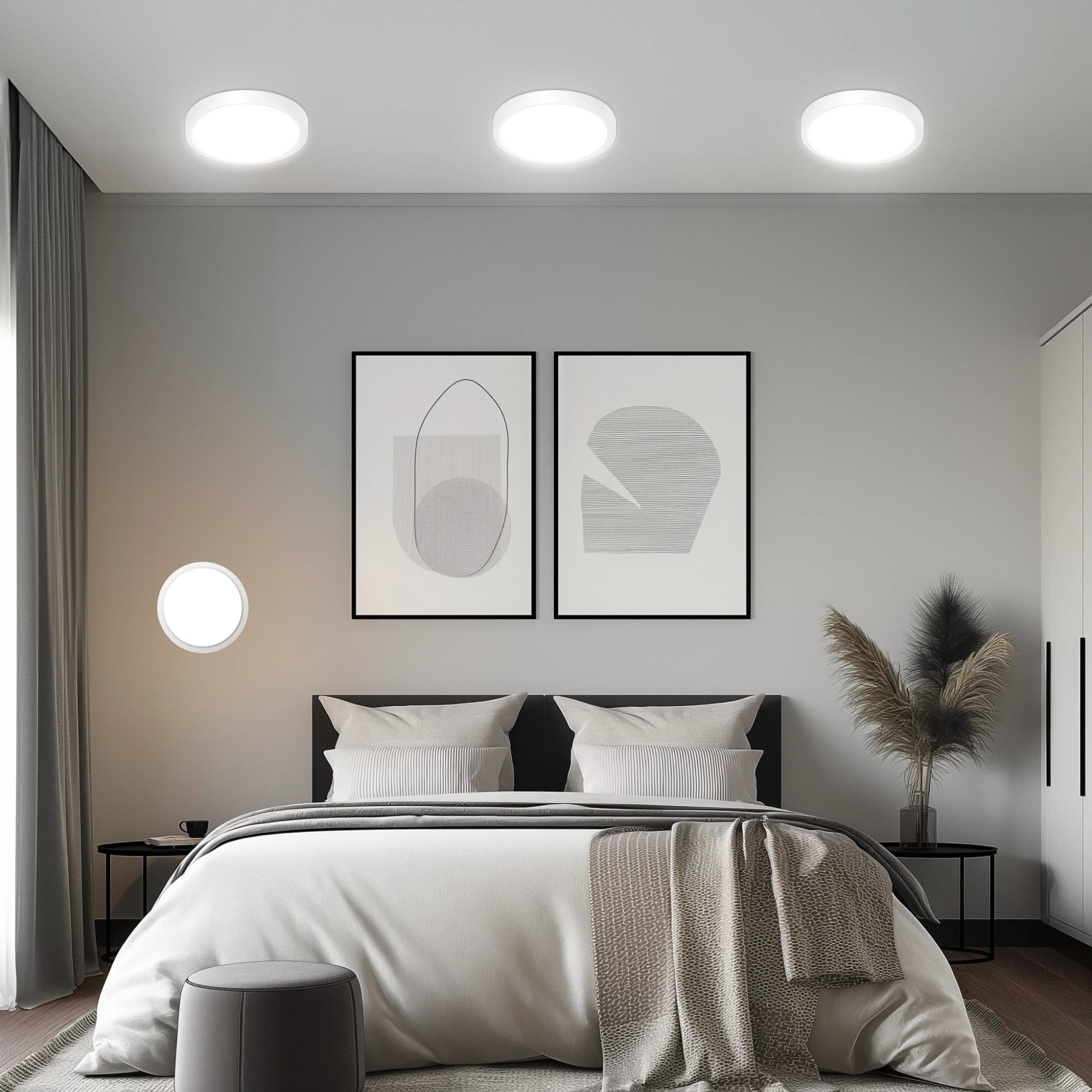 Citilux CL738120N Бейсик Белый Светильникк Накладной LED 12W*4000K — миниатюра 7