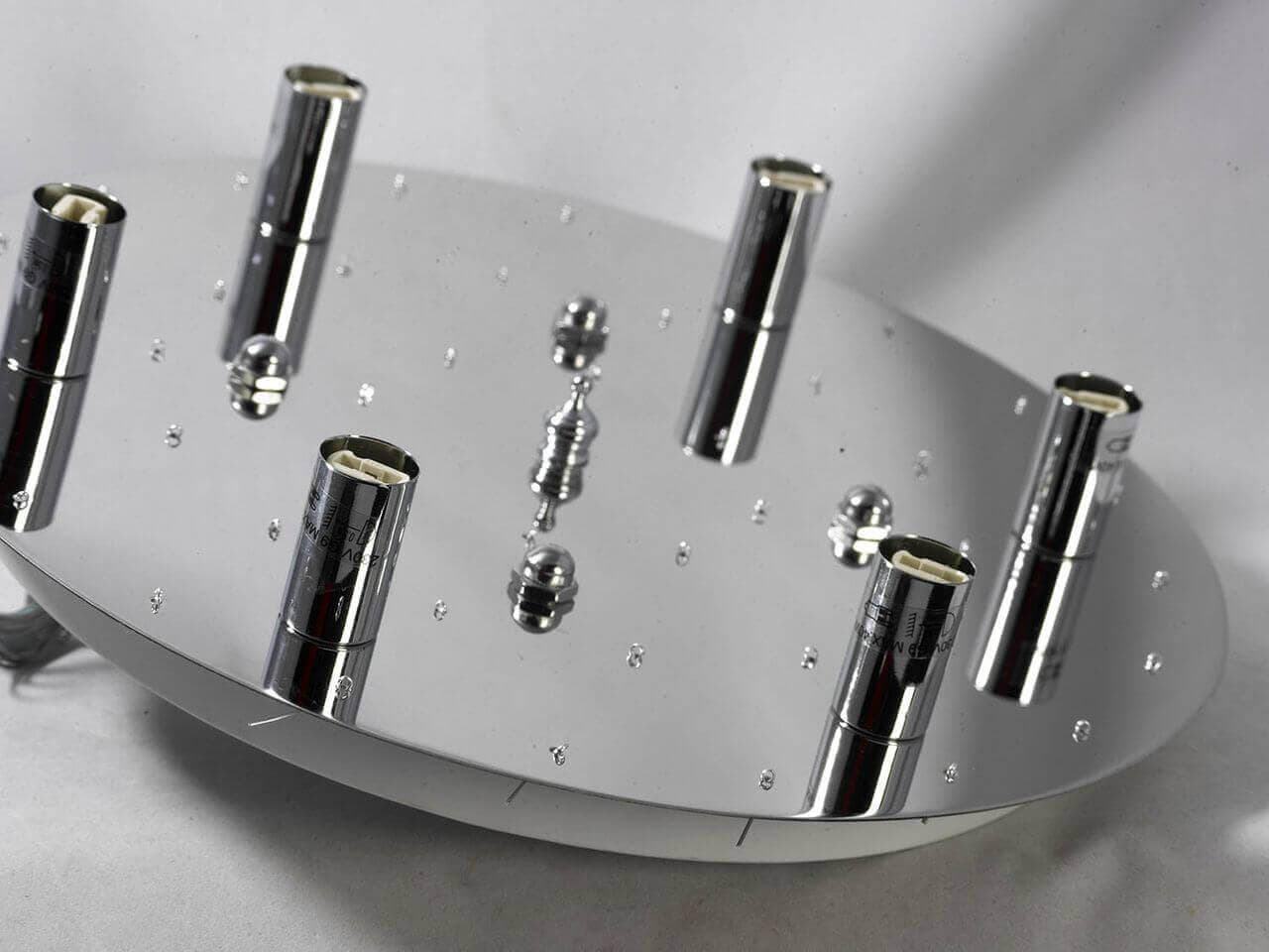 Lussole LGO хром/хрусталь Люстра LSL-3307-06 круг G9 6х40Вт — миниатюра 4