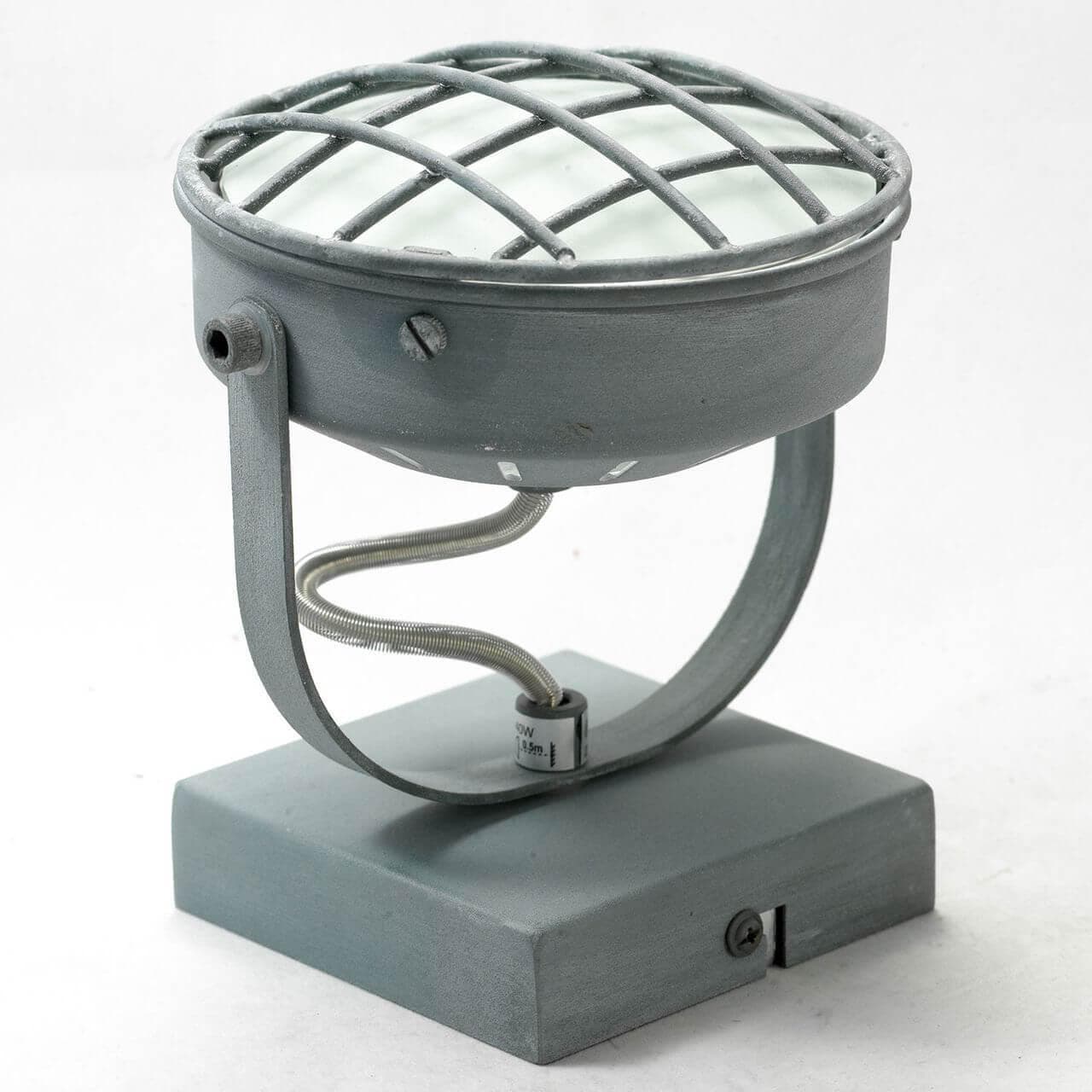 Lussole LOFT Металл Серый /  Металл/стекло Светильник настенно-потолочный G9 5W GRLSP-9979 — миниатюра 4